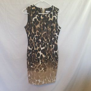 calvin Klein sleeveless Sheath Dress
